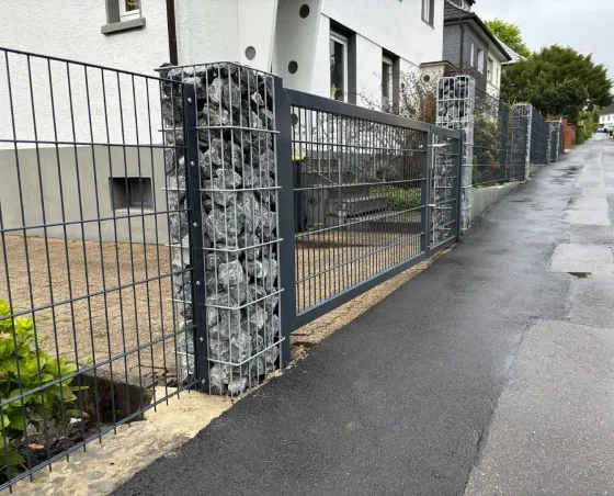 Gabionen und Steinzäune in Wolfsburg - fachgerechte Ausführung vor Ort