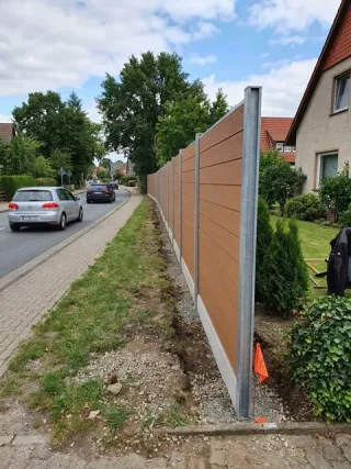 Lärmschutzzaun in Wolfsburg - fachgerechte Ausführung vor Ort