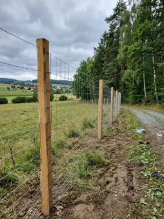 Wildzaun in Wolfsburg - fachgerechte Ausführung vor Ort